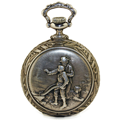 Pocket silver watch "Non Magnetic" "Farmer" 