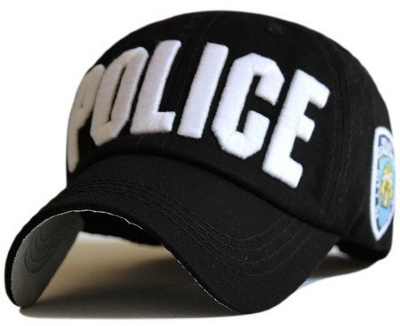 Бейсболка POLICE чёрная 