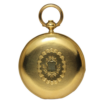 Карманные швейцарские золотые часы с ключом Gold Pocket Watch with key